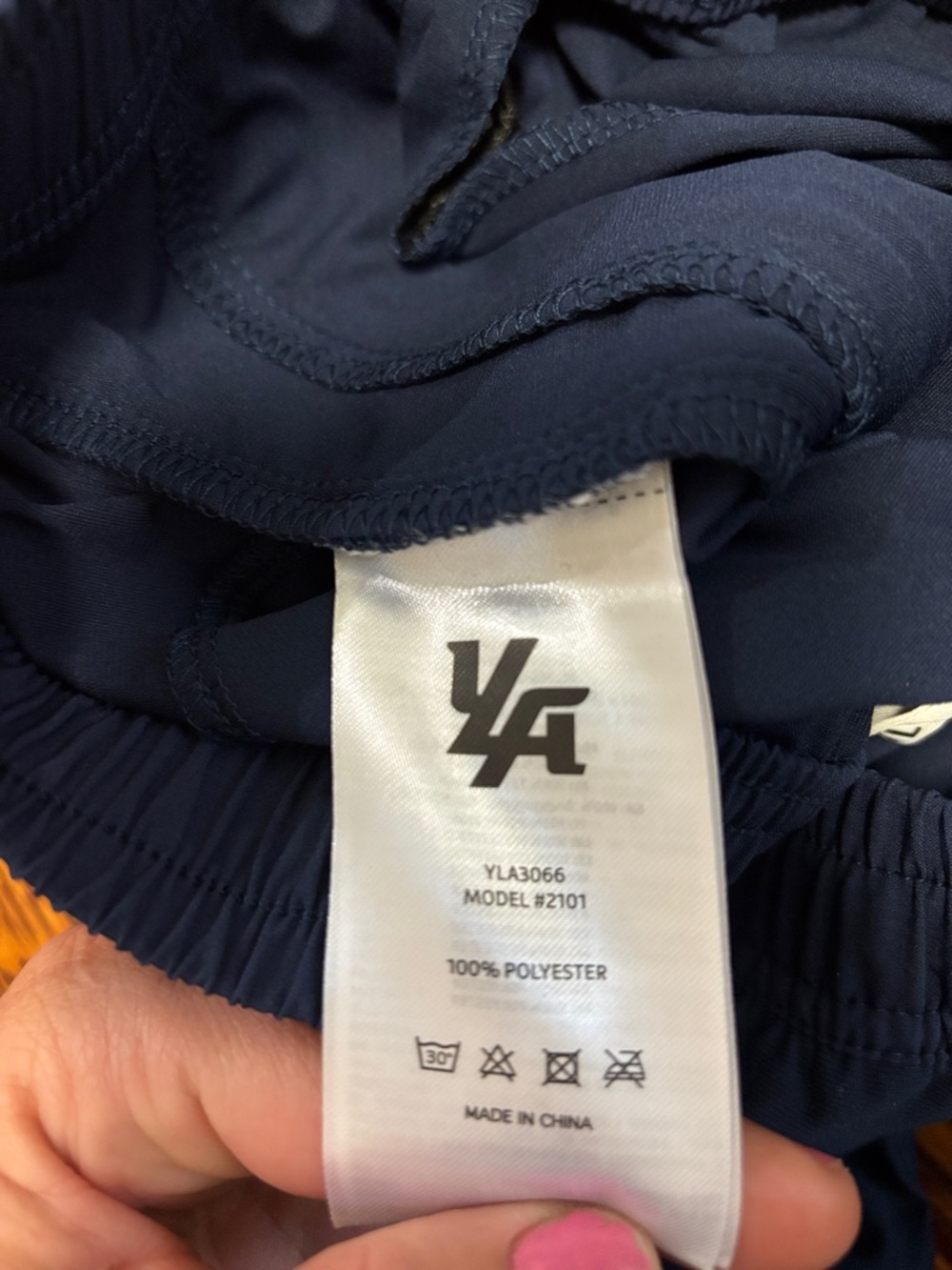 YoungLA Navy Blue Trackpants Size: Small NWT - Picture 8 of 8